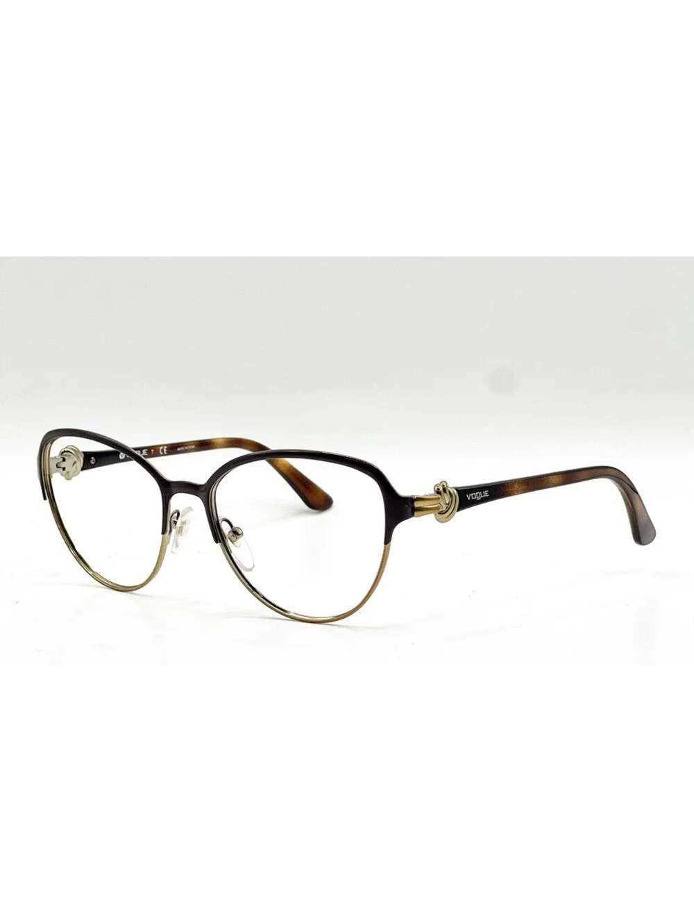 Vogue VO 4012-S 997/13 Brown/Pale Gold Authentic Eyeglass Frames 55-18